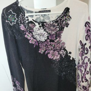 Pierri New York Sequin Sweater